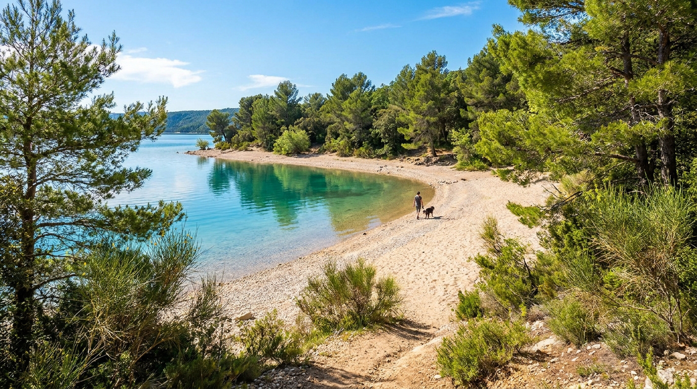 Évasion sereine sur la plage de l&rsquo;amour à Sainte-Croix