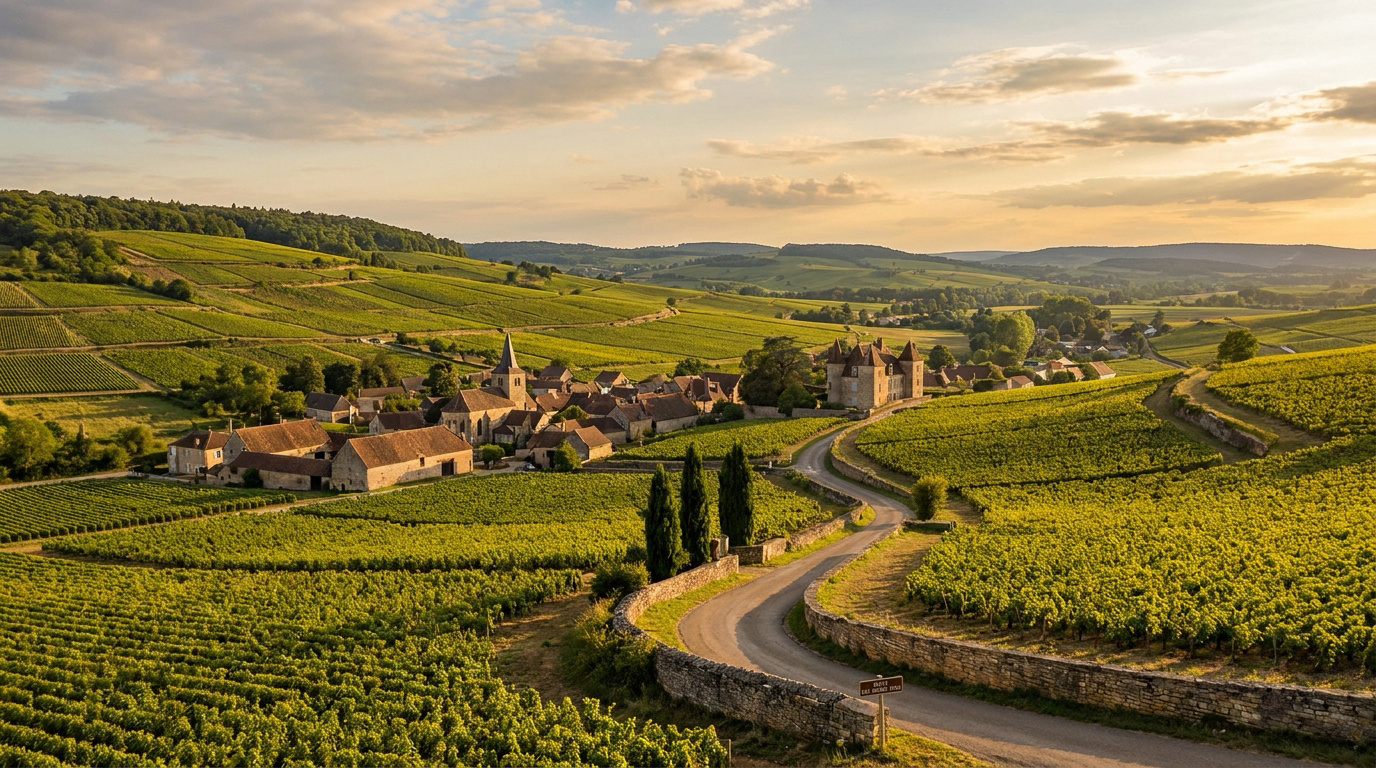 Route des vins de Bourgogne : art de recevoir et patrimoine