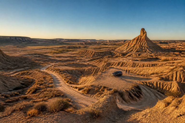 Combien de temps pour explorer les Bardenas en voiture ?