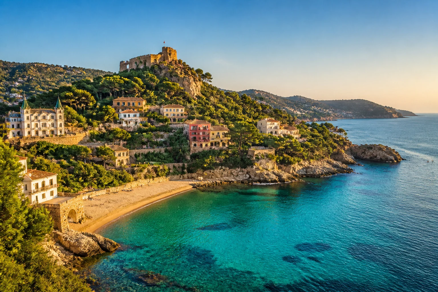 Begur, joyau de la Costa Brava : criques et panoramas