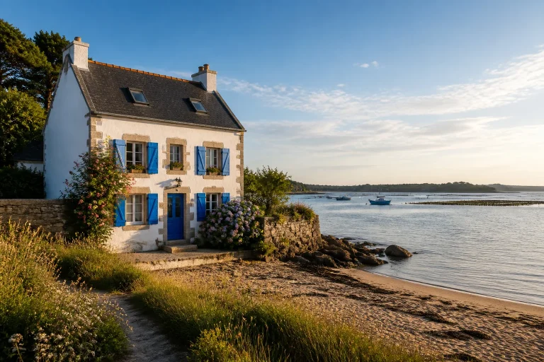 Gîtes typiques Golfe du Morbihan : authenticité bord de mer