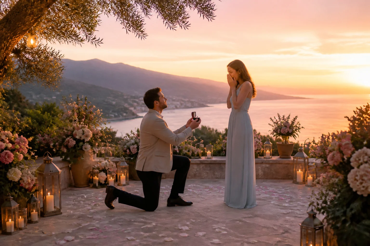 L&rsquo;idée parfaite pour une demande en mariage inoubliable