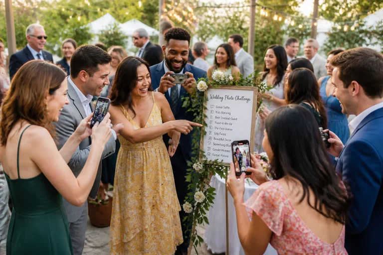 Le défi photo : une animation unique pour votre mariage