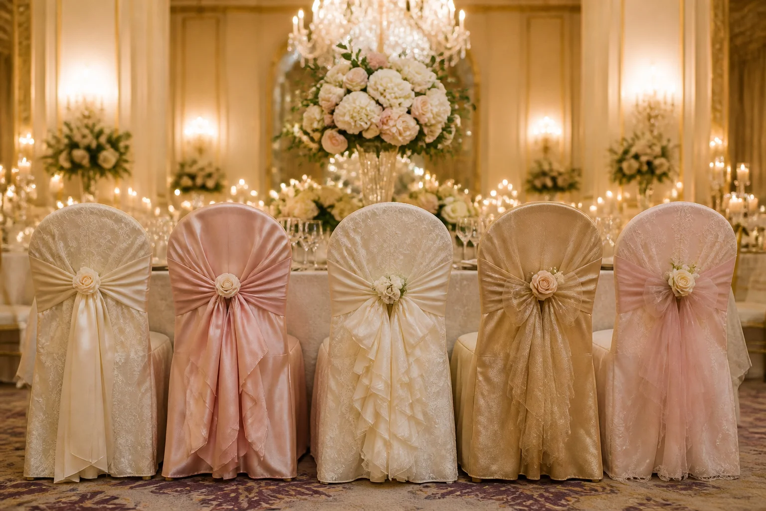 Les housses de chaise : l&rsquo;élégance pour votre mariage