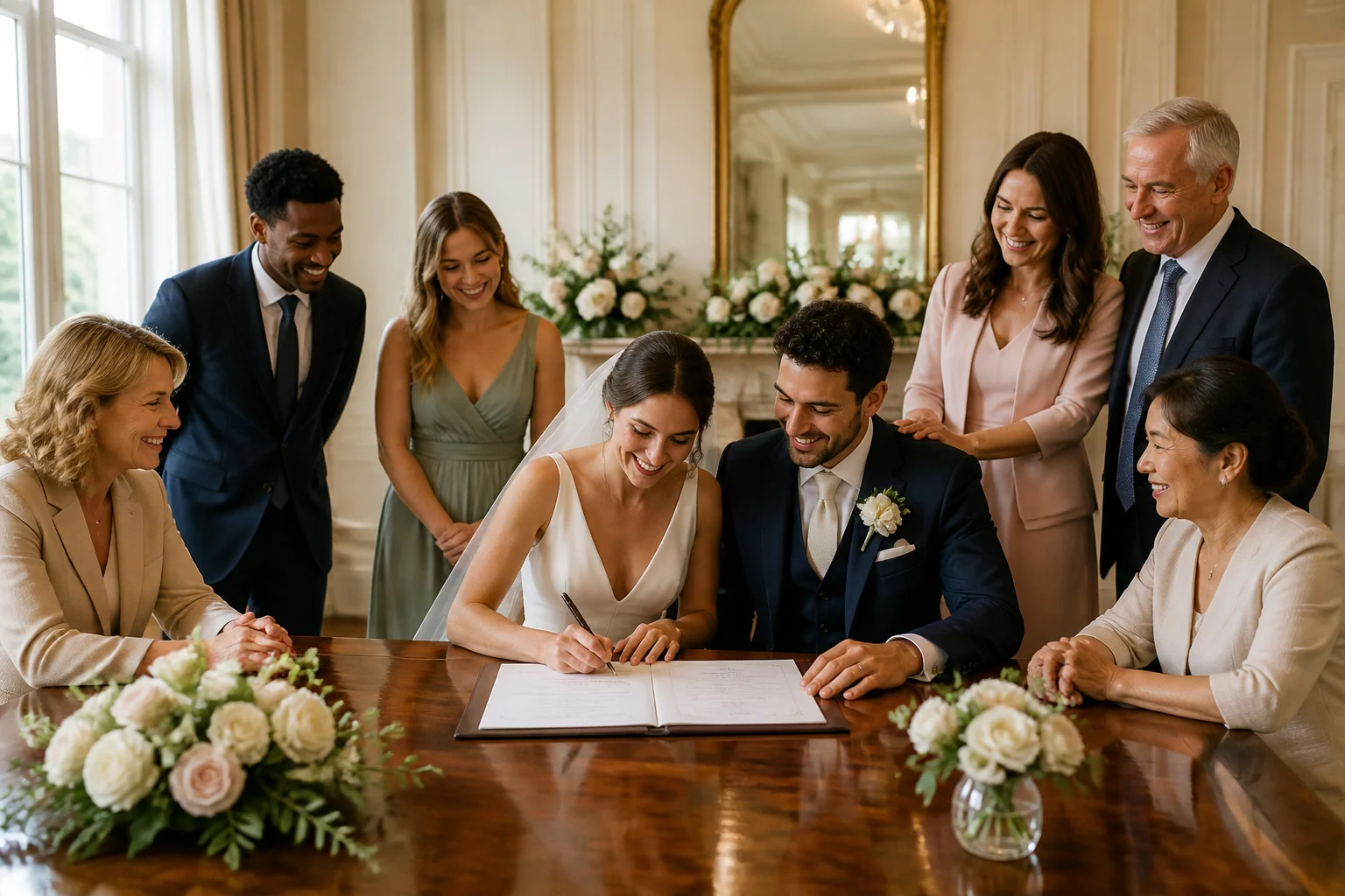 Nombre de témoins mariage : votre choix libre et personnel
