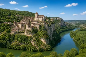 Saint cirq lapopie joyau medieval sur le lot
