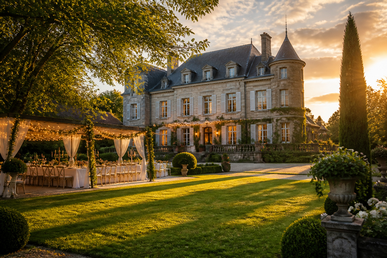 Location de domaine pour mariage : quel budget en 2026 ?