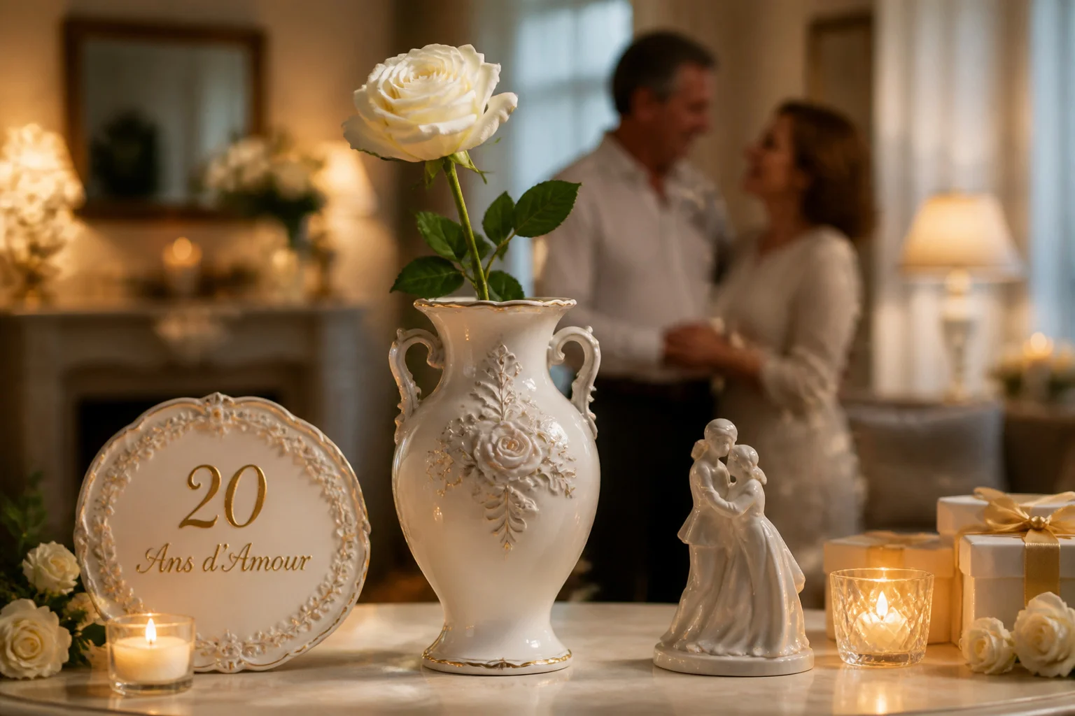 Vingt ans de mariage : Célébrez vos noces de porcelaine