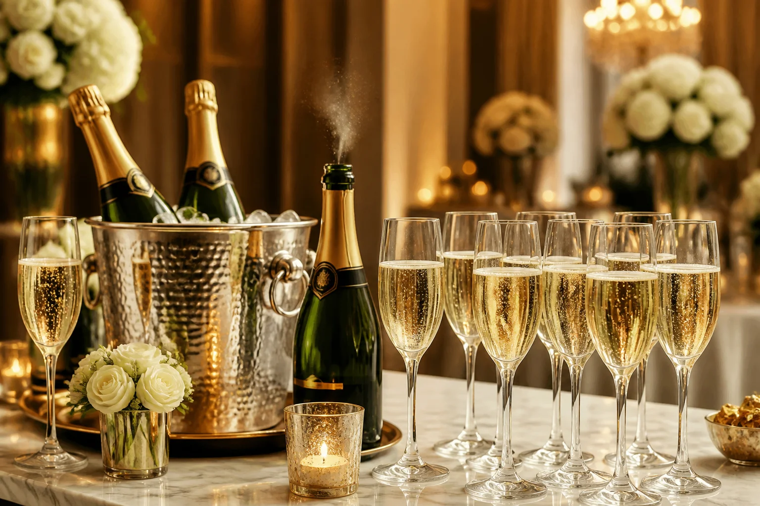 Combien de champagne par personne : l&rsquo;art de bien calculer