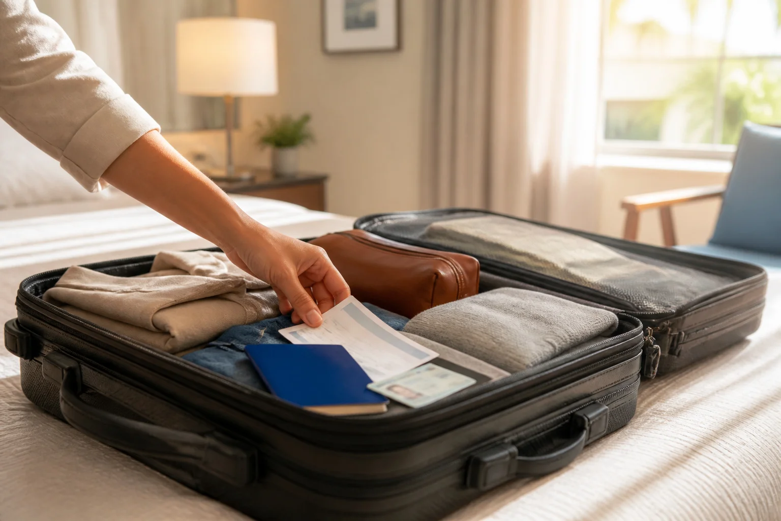 Votre valise : l’essentiel pour un voyage serein