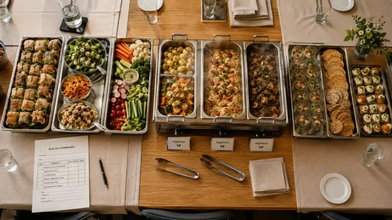 Buffet froid, chaud ou cocktail : choisir le bon format pour un événement d’entreprise sans stress logistique