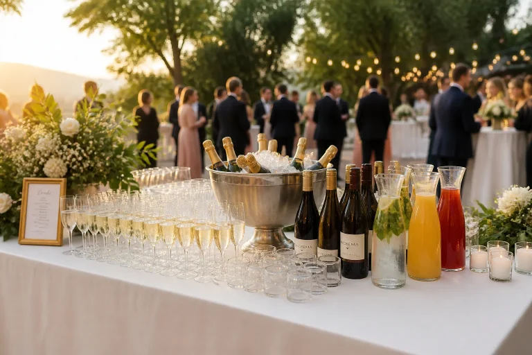 Calculer les boissons pour votre mariage : conseils