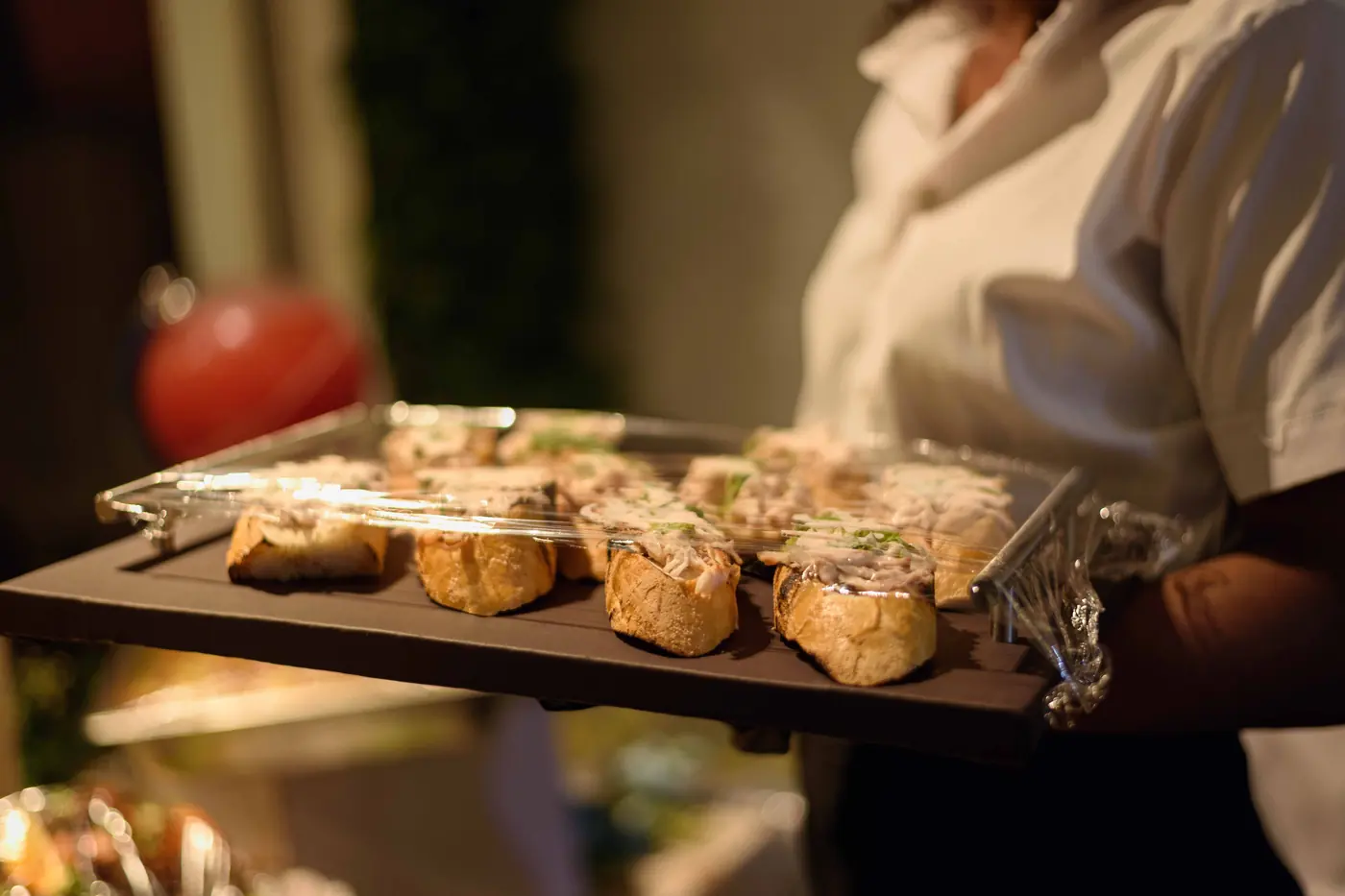 Service de cocktail lors d&rsquo;une réception
