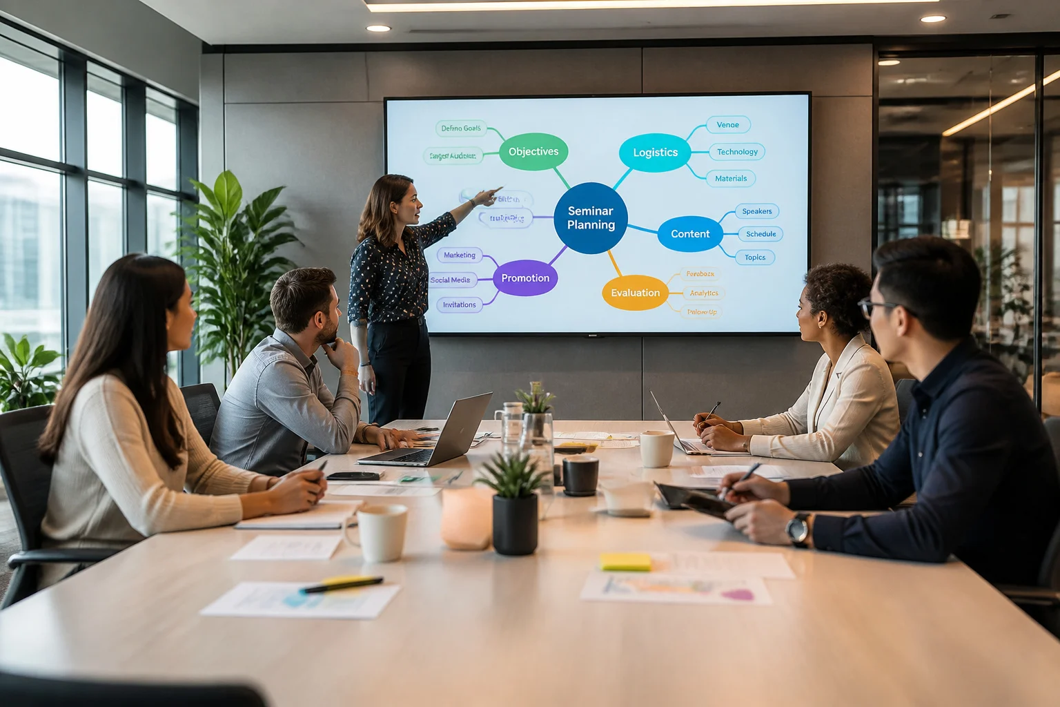 Organiser un séminaire d’entreprise : votre feuille
