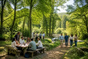 Seminaire en pleine nature collaboration et inspiration