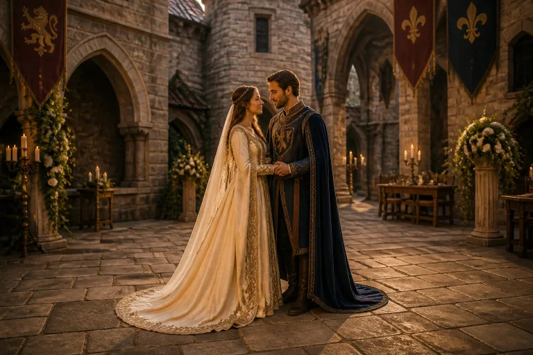 Un mariage médiéval : l’art de célébrer votre union d’antan